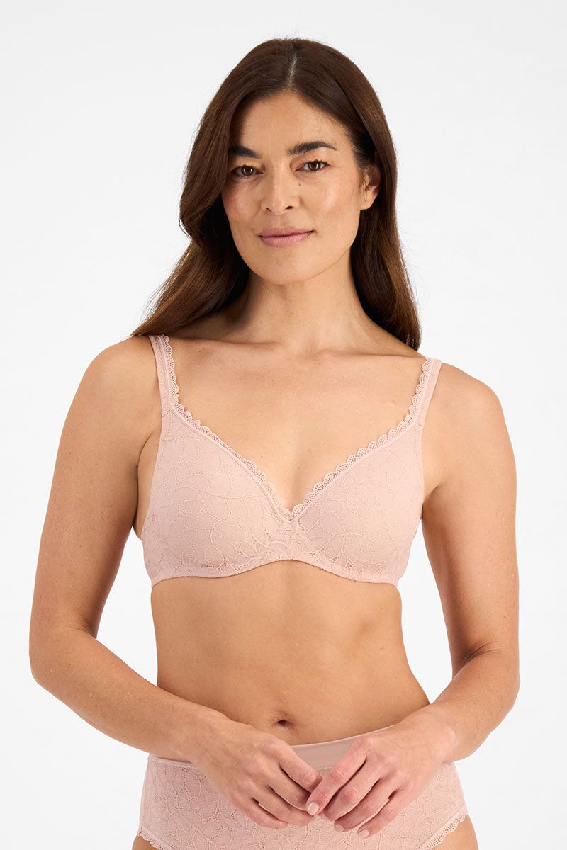 Berlei YWLF Barely There Lace Contour Bra Nude